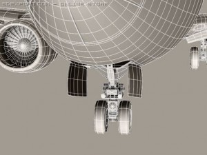 boeing 737 800 continental 3D Model