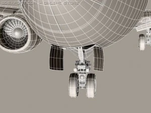 boeing 737 800 continental 3D Model
