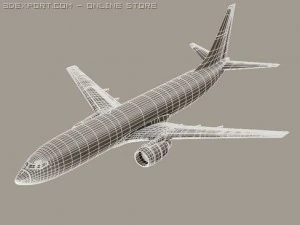 boeing 737 800 continental 3D Model