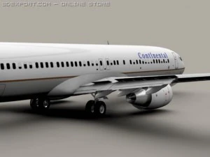 boeing 737 900 continental 3D Model