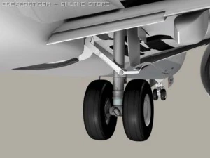 boeing 737 900 continental 3D Model