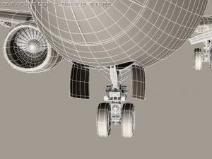 boeing 737 900 continental 3D Model