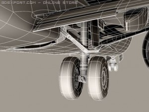 boeing 737 900 continental Modelo 3D
