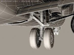 boeing 737 900 continental 3D Model
