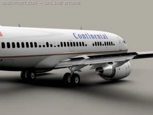 boeing 737 700 continental 3D Model
