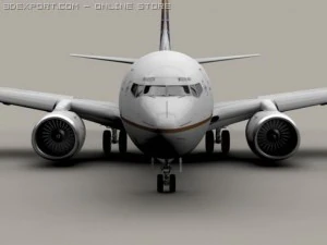 boeing 737 700 continental 3D Model