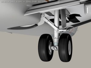 boeing 737 700 continental Modelo 3D