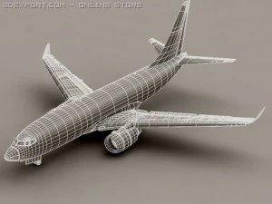 boeing 737 700 continental 3D Model