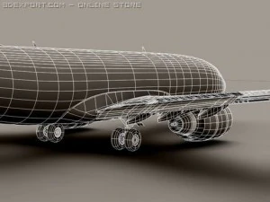 boeing 737 700 continental 3D Model