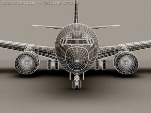 boeing 737 700 continental 3D Model