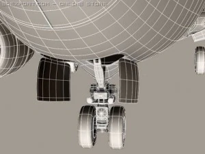 boeing 737 700 continental 3D Model