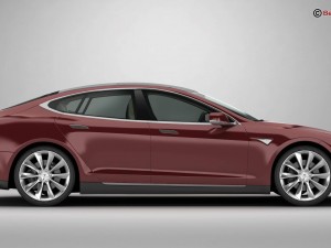 tesla model s 2015 3D 모델