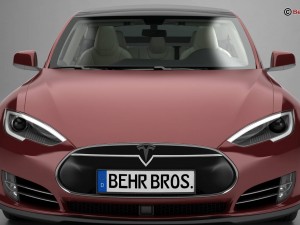 tesla model s 2015 3D 모델
