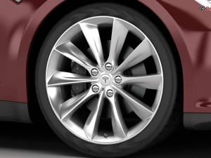 tesla model s 2015 3D 모델