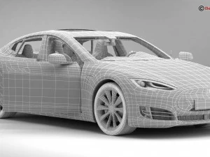modelo tesla 2015 Modelo 3D