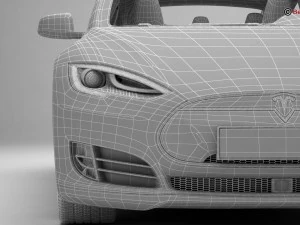 modelo tesla 2015 Modelo 3D