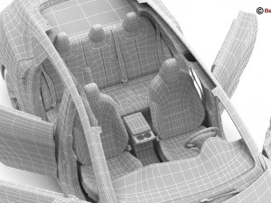 modelo tesla 2015 Modelo 3D