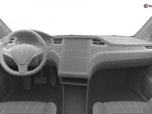 modelo tesla 2015 Modelo 3D