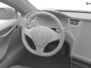 modelo tesla 2015 Modelo 3D