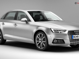 audi a4 sedan 2016 Modelo 3D