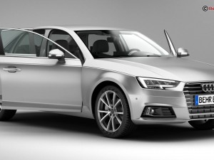 audi a4 sedan 2016 Modelo 3D