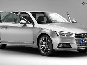 audi a4 sedan 2016 3D Model