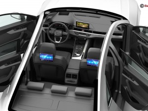 audi a4 sedan 2016 Modelo 3D