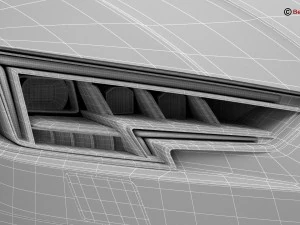 audi a4 sedan 2016 3D Model