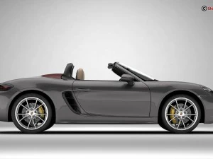 porsche 718 boxster 2017 3D Model