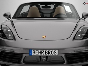 porsche 718 boxster 2017 3D Модель