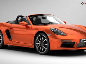 porsche 718 boxster s 2017 Model 3D