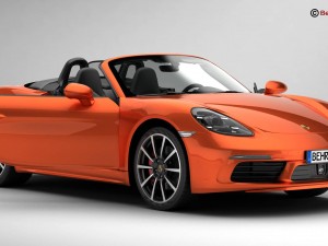 porsche 718 boxster s 2017 Model 3D
