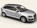 audi a3 sportback 2009 Modelo 3D