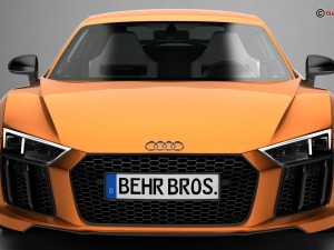 audi r8 v10 plus 2016 Model 3D