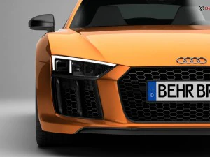 audi r8 v10 plus 2016 3D Model