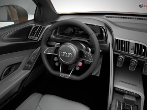 audi r8 v10 plus 2016 Model 3D