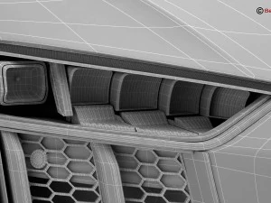 audi r8 v10 plus 2016 3D Model