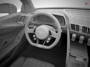 audi r8 v10 plus 2016 Model 3D