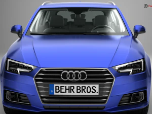 audi a4 avant 2016 3D Model