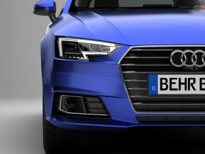 audi a4 avant 2016 3D Model