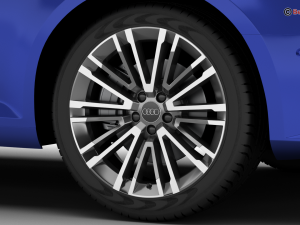 audi a4 avant 2016 3D Model