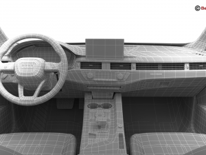 audi a4 avant 2016 3D Model