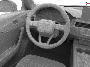 audi a4 avant 2016 3D Model