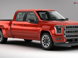 सामान्य पिकअप 3D मॉडल