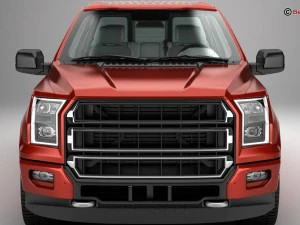 सामान्य पिकअप 3D मॉडल