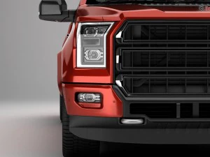 सामान्य पिकअप 3D मॉडल