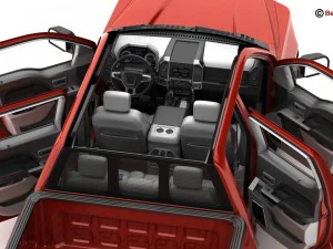 सामान्य पिकअप 3D मॉडल