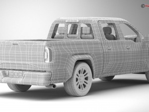 generic pickup Modelo 3D