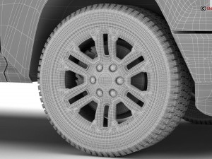 generic pickup Modelo 3D
