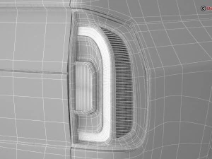 सामान्य पिकअप 3D मॉडल